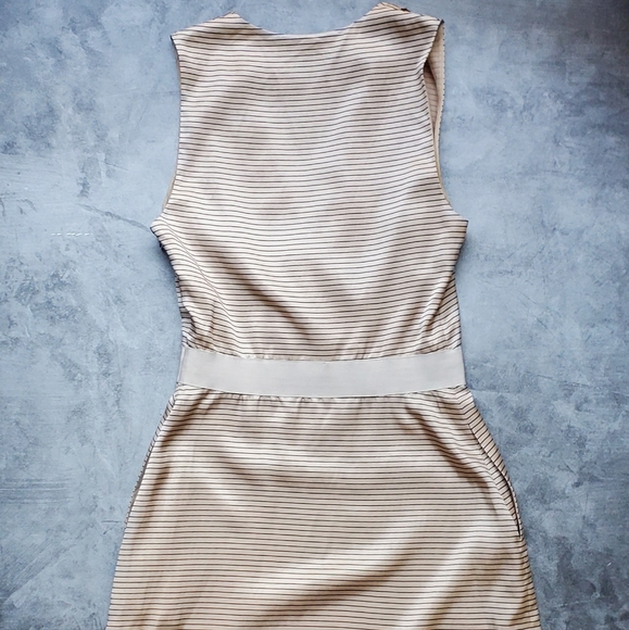 3.1 PHILLIP LIM Striped Silk Dress Size 4 - Picture 3 of 6